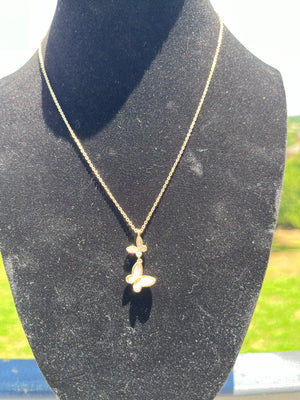 Gold Butterfly Necklace