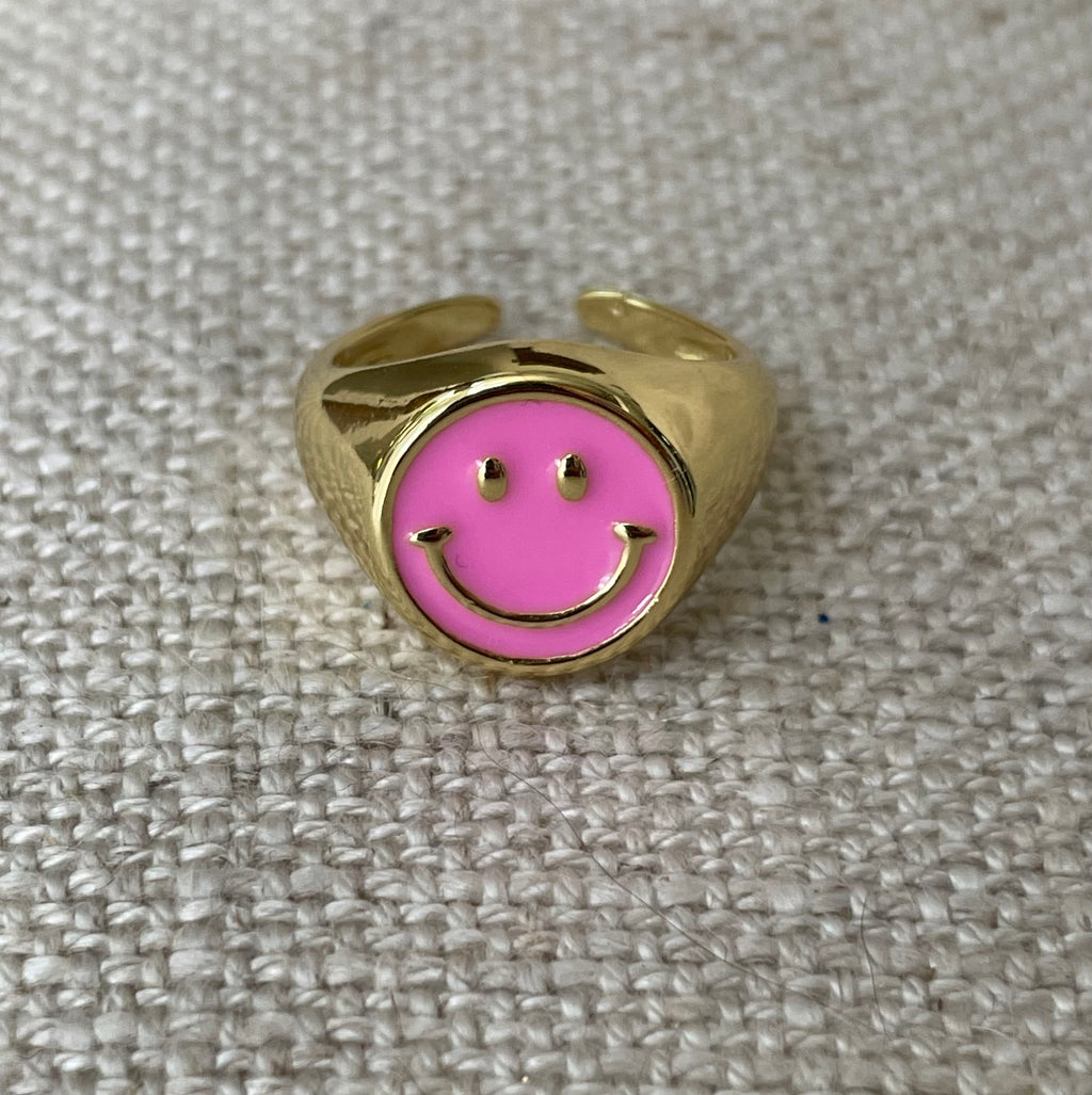 SMILE Ring Pink