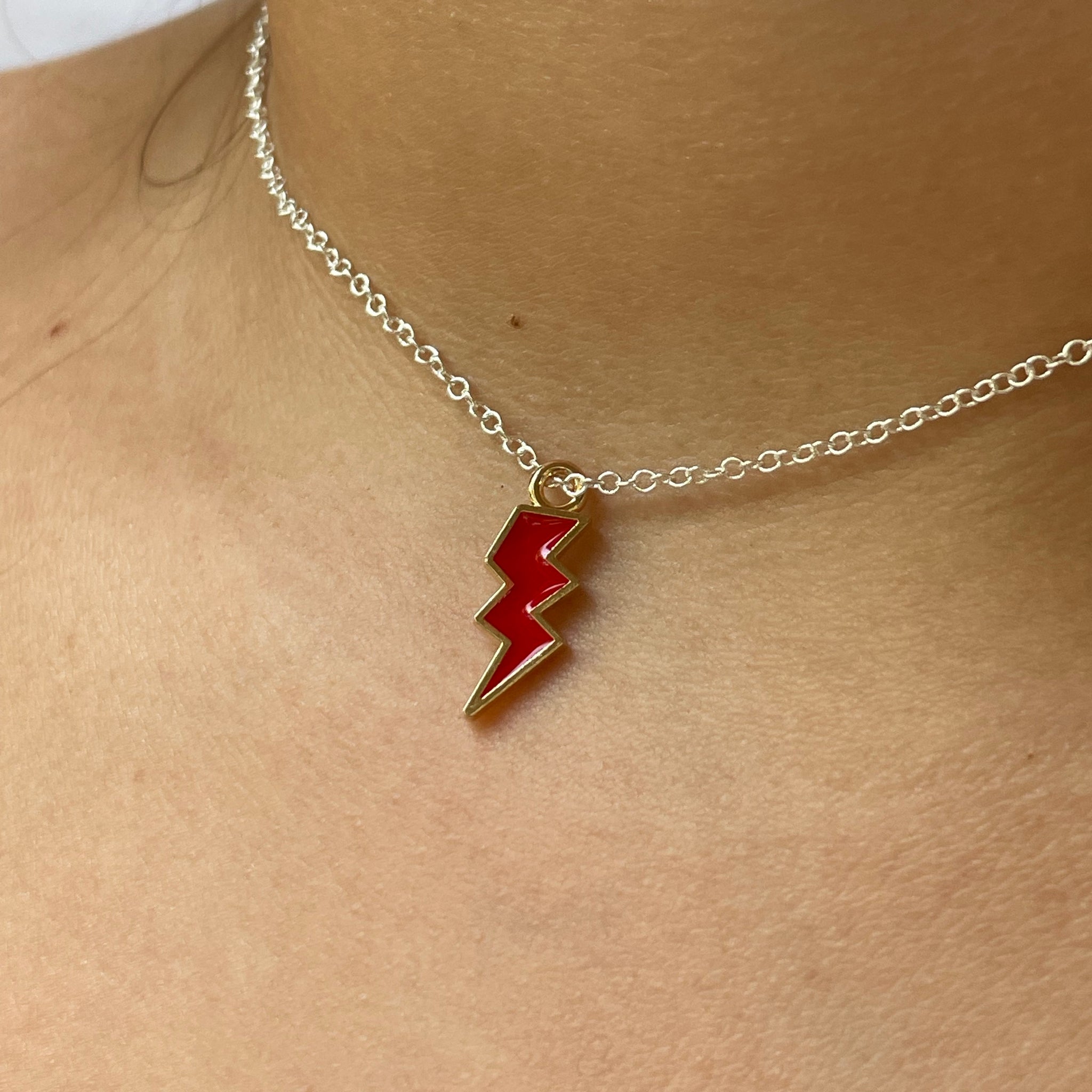 Lightening Bolt Necklace